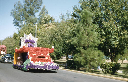 Float Arizona State University Homecoming Parade 1956