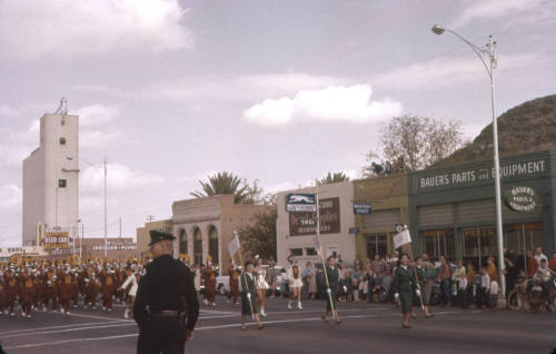 Arizona State University Homeocming Parade 1957
