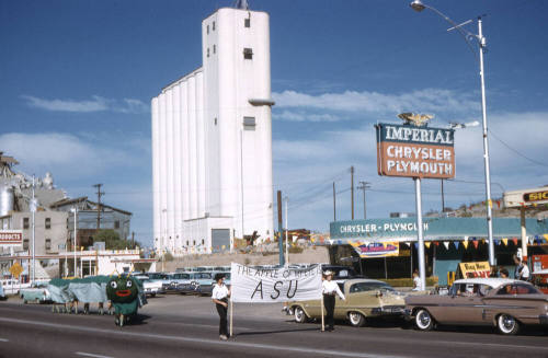 Arizona State University Homecoming Parade 1958