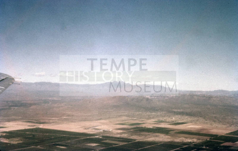 Aerial View of the Greater Phoenix Area from US Air Force Plane