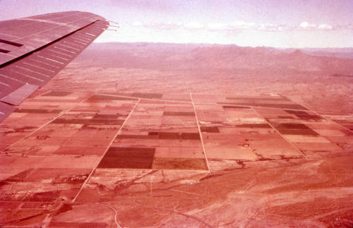 Aerial View of the Greater Phoenix Area from US Air Force Plane