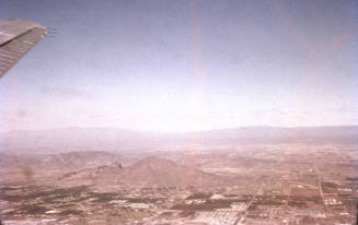 Aerial View of the Greater Phoenix Area from US Air Force Plane