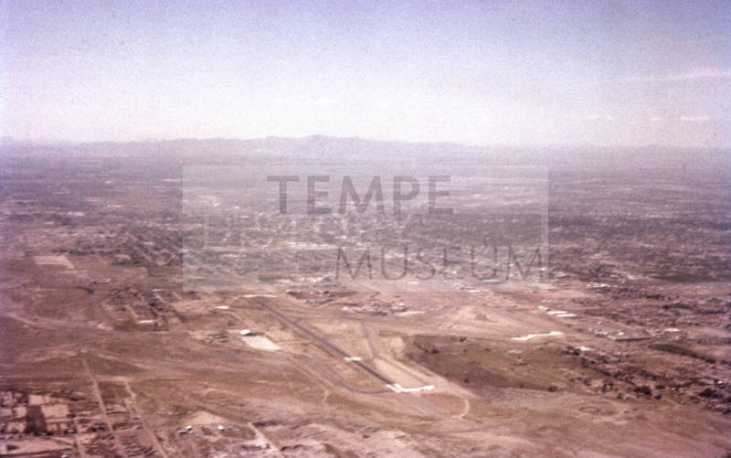 Aerial View of the Greater Phoenix Area from US Air Force Plane