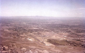 Aerial View of the Greater Phoenix Area from US Air Force Plane