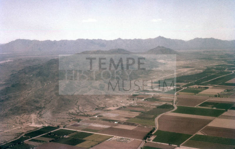 Aerial View of the Greater Phoenix Area from US Air Force Plane