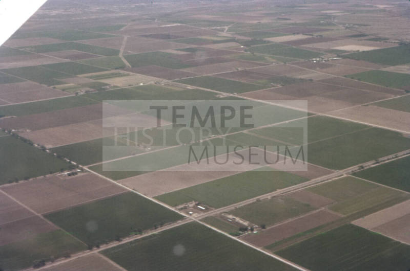 Aerial View of the Greater Phoenix Area from US Air Force Plane