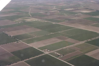 Aerial View of the Greater Phoenix Area from US Air Force Plane