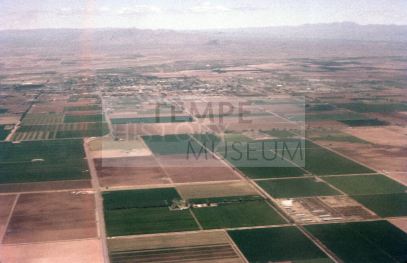 Aerial View of the Greater Phoenix Area from US Air Force Plane