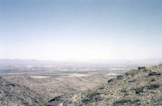 Tempe from Ridge of Pima Canyon South Mountain