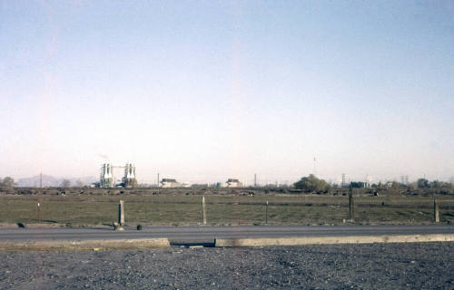 Ocotillo Power Plant from Stadium Parking Area off Rural Road