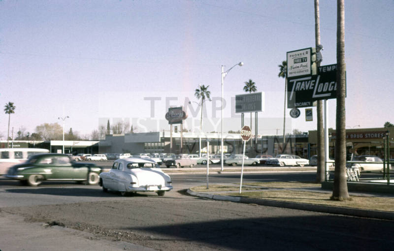 Shopping Center Taken from Mill Avenue and 9th Street