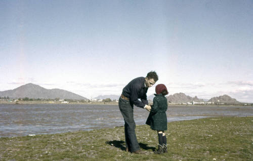 David and Ruth Phillips by Salt River Near 40th Street