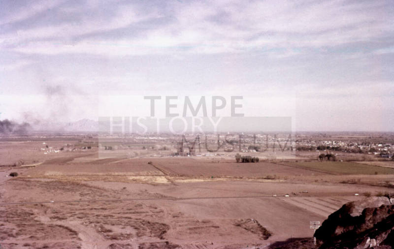 East Up Salt River from Tempe Butte