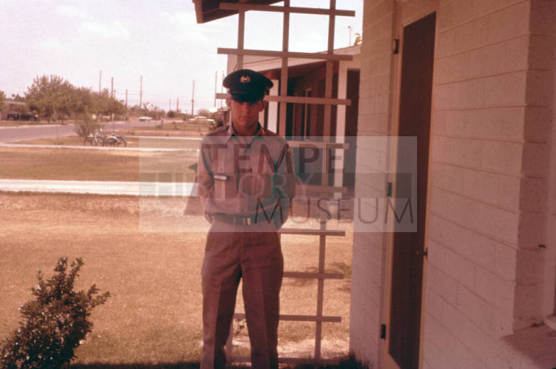 David Phillips in RO Uniform