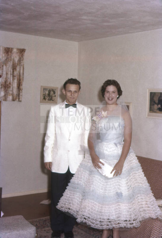 Pamela Joseph and David Phillips Senior Prom
