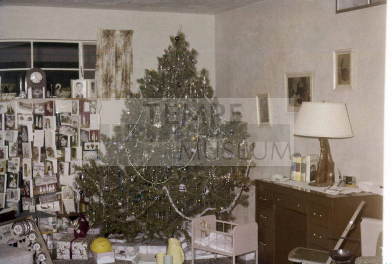 Phillips Family Christmas Tree 1957
