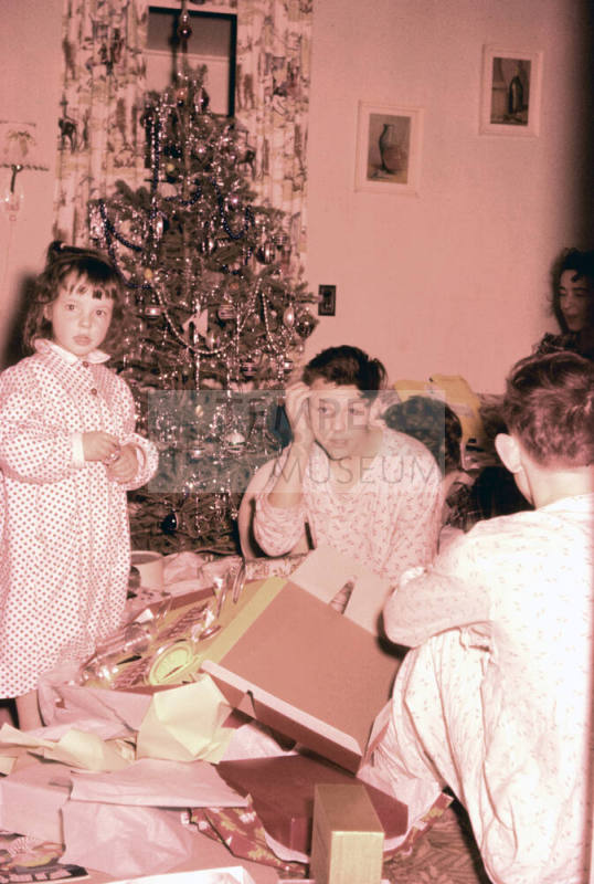 Phillips Family Christmas 1955
