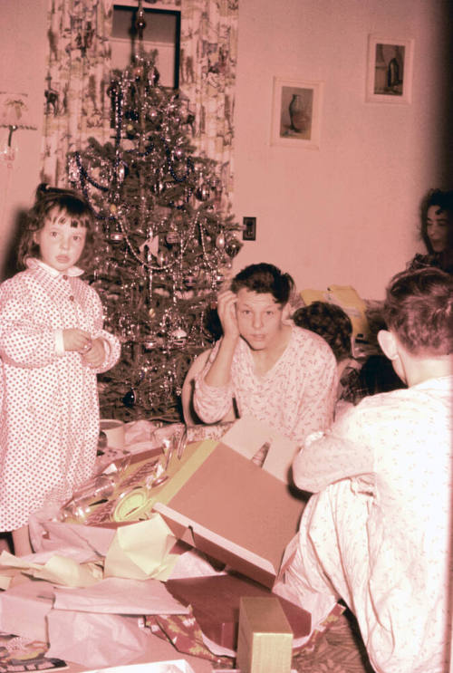 Phillips Family Christmas 1955