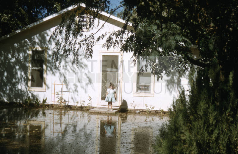 Ruth Phillips in Irrigated Front Yard