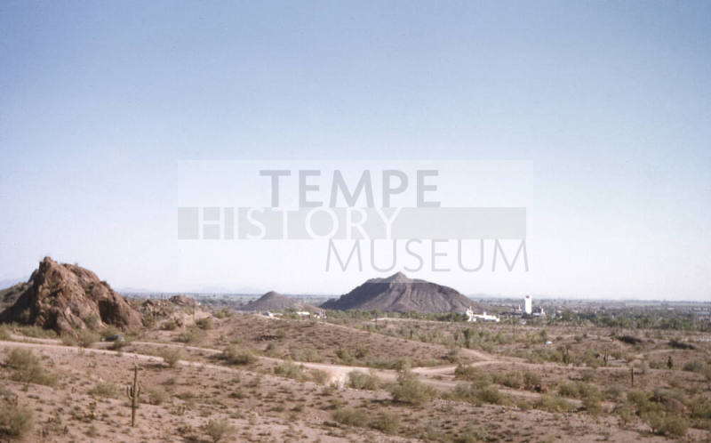 Looking Toward Tempe From Governor Monument