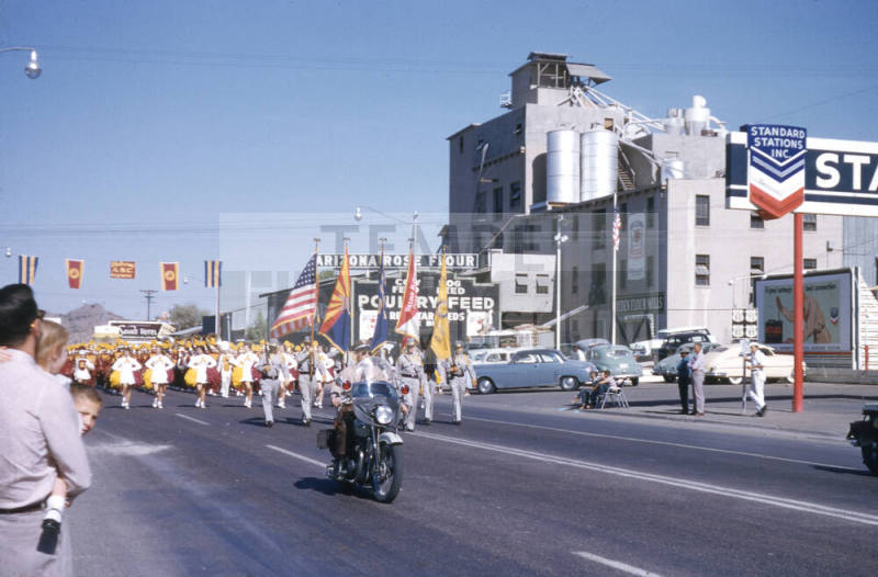 Arizona State University Homecoming Parade 1954