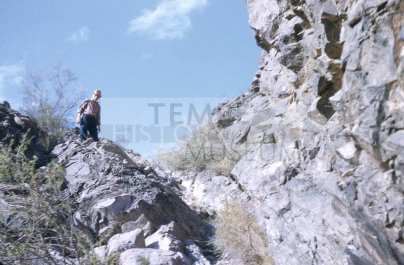 David Phillips on Tempe Butte