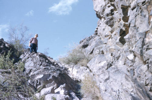 David Phillips on Tempe Butte