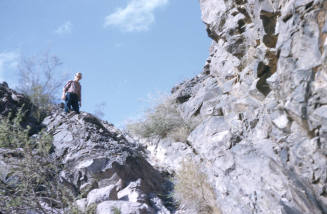 David Phillips on Tempe Butte