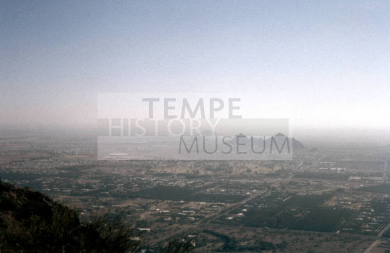 View of Tempe from Camelback Mountain