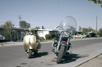 Tom's Scooter and Clif's Cycle