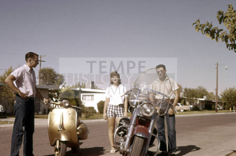 Tom, Dorothy Phillips, and Clif