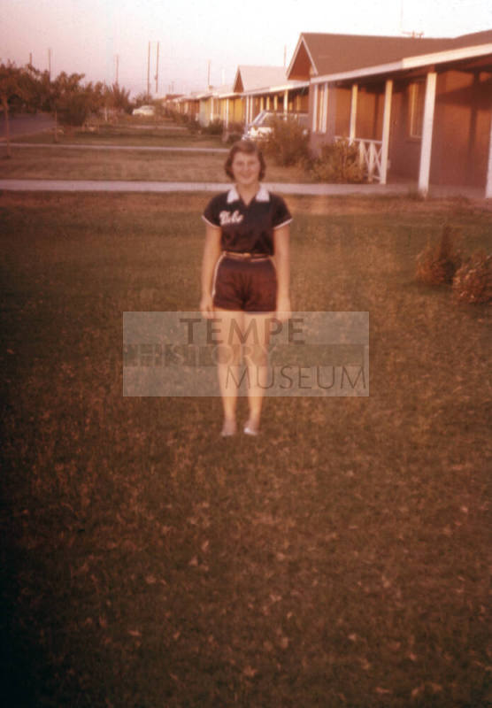 Dorothy Phillips in Baseball Suit