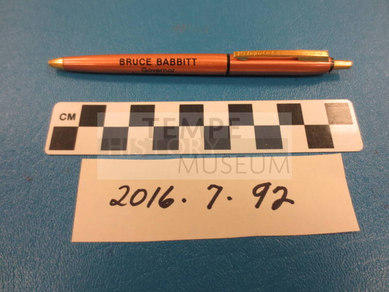 Bruce Babbitt pen