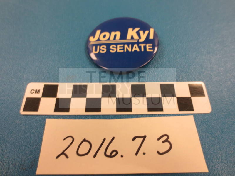 Jon Kyl for US Senate Button