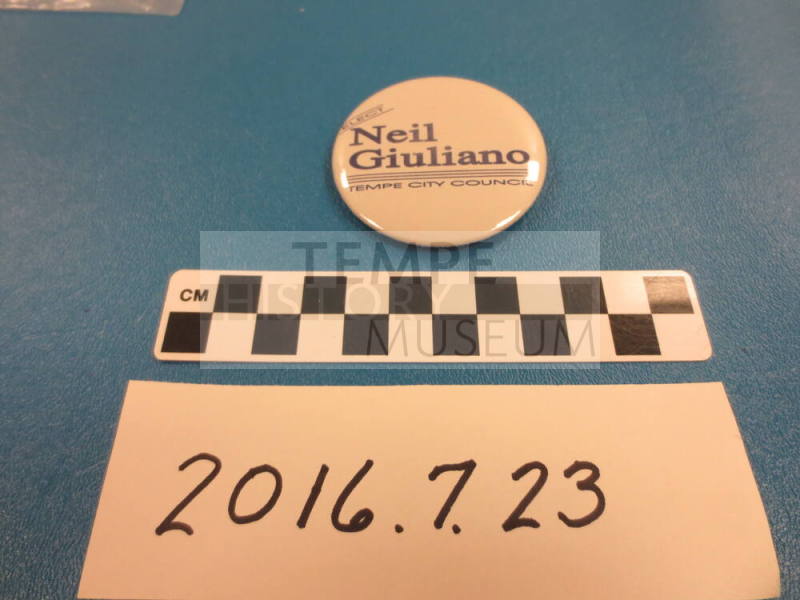 Neil Giuliano City Council Button