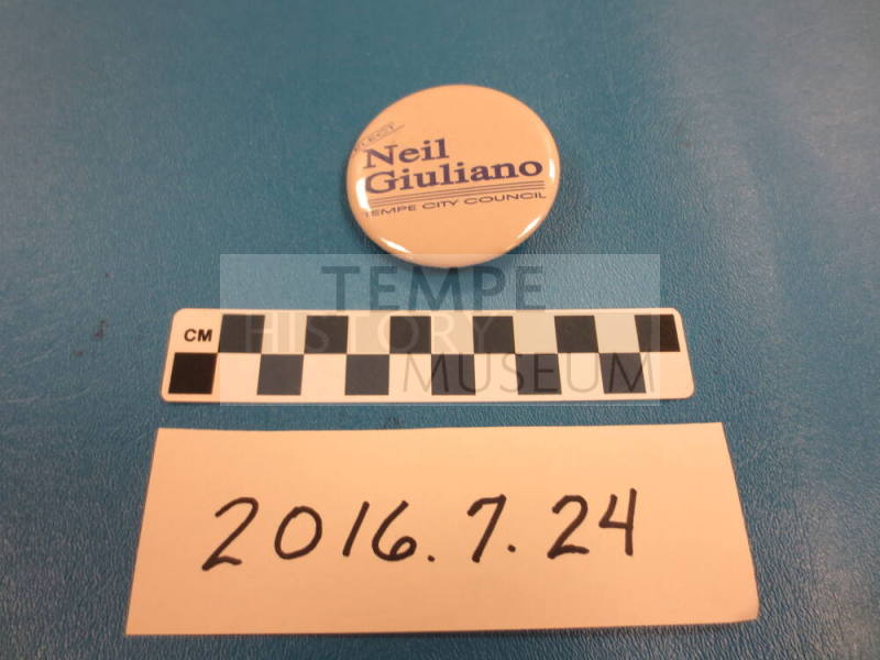 Neil Giuliano City Council Button