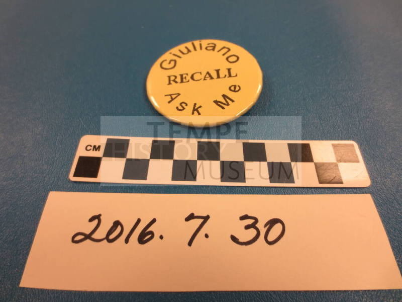 Giuliano Recall Button