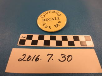 Giuliano Recall Button