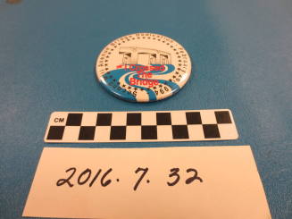 Second Mill Avenue Bridge Dedication Button