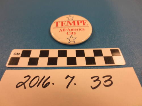 Tempe All America City Button