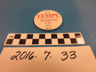 Tempe All America City Button