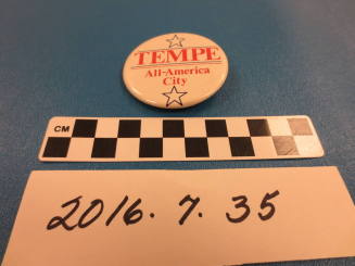 Tempe All America City Button