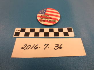 Tempe Supports Our Troops button