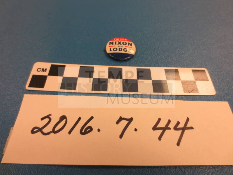 Nixon/Lodge Campaign Button