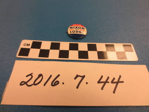 Nixon/Lodge Campaign Button