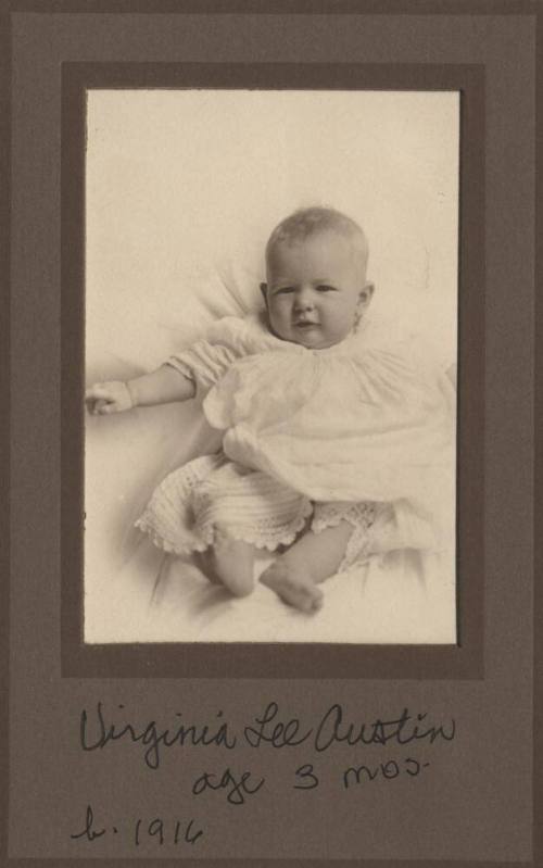 Virgina Lee Austin at Three Months