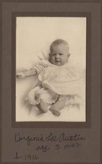 Virgina Lee Austin at Three Months