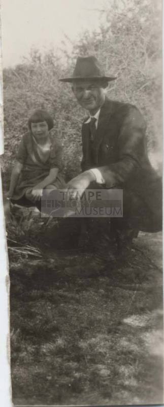 Virginia Lee Austin and Father Linzy Austin