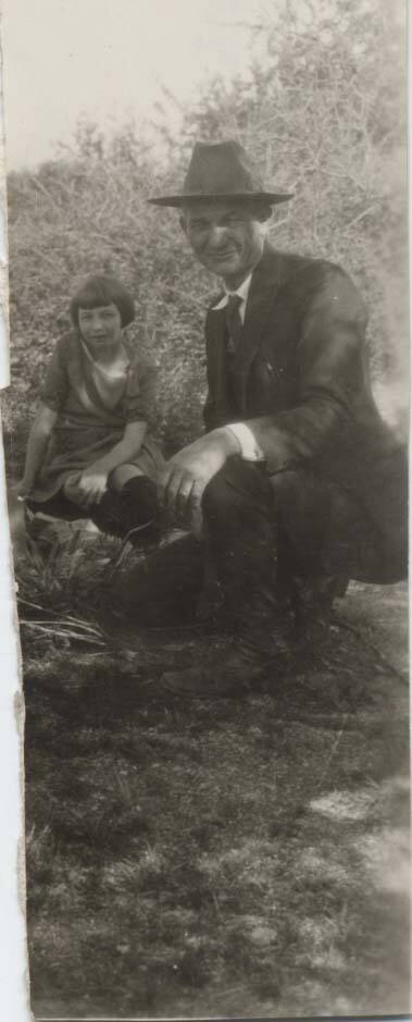 Virginia Lee Austin and Father Linzy Austin