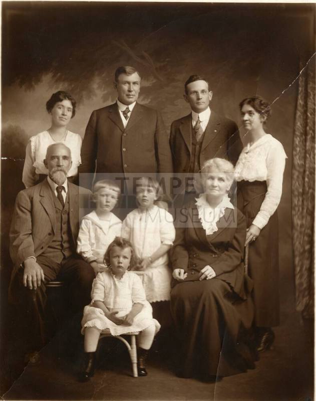 John Franklin Hendrix and Marcia Ellen Hendrix and Family